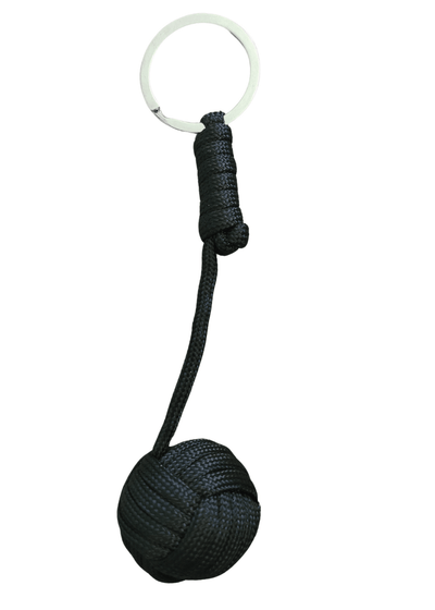 Black Paracord Keychain - VidaVibe